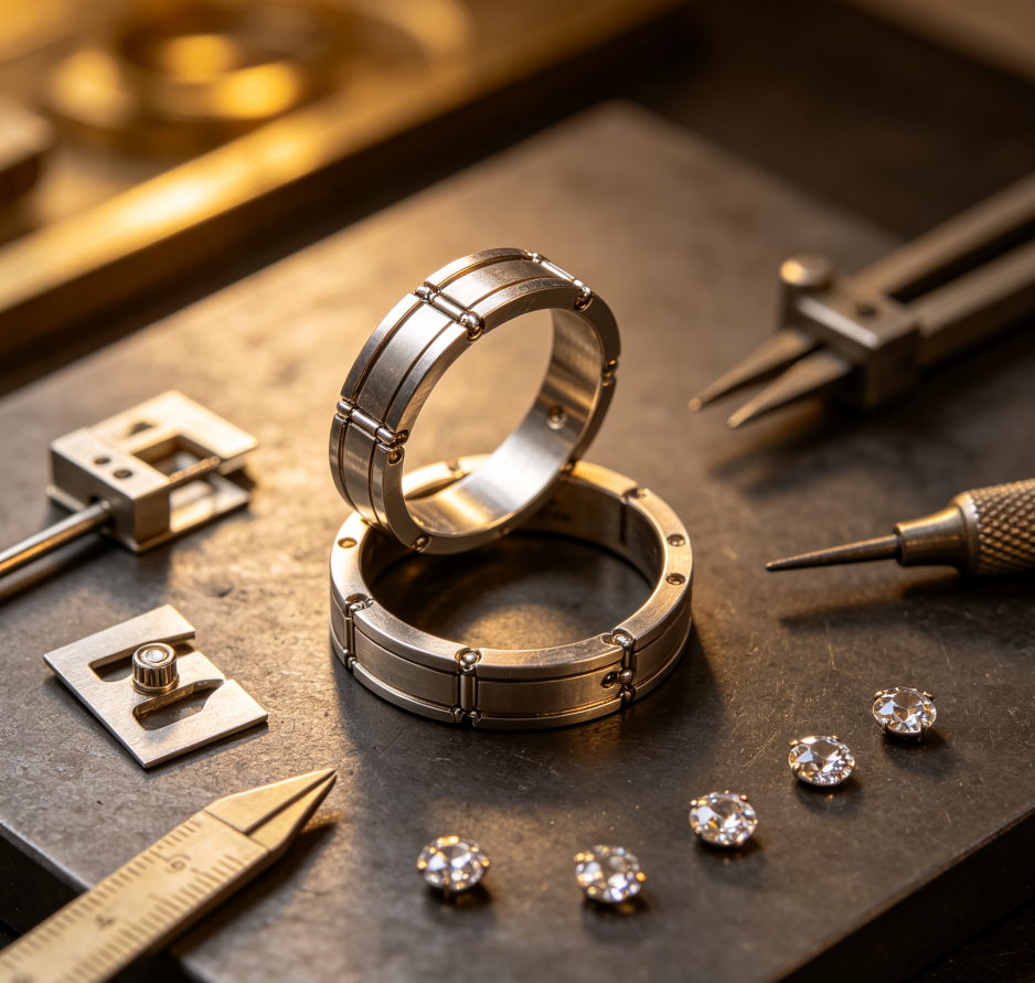 Ring size and structural customization