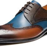 Men's Two-Tone Oxford Shoes