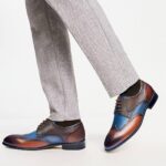 Men's Two-Tone Oxford Shoes - Image 2
