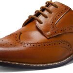 men Dress Shoes Formal Business Classic Lace Up Wingtip Oxford Shoes