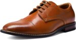 men Dress Shoes Formal Business Classic Lace Up Wingtip Oxford Shoes
